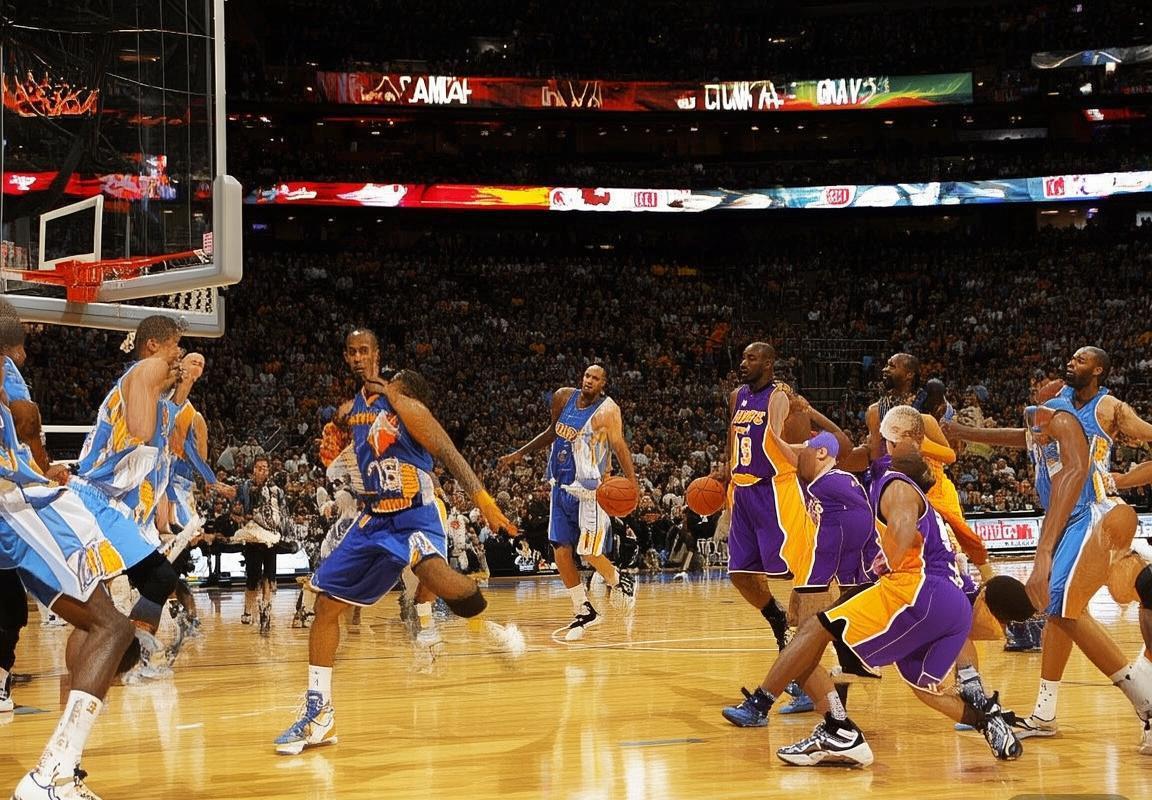 2008年NBA季后赛：掘金对湖人经典对决回顾